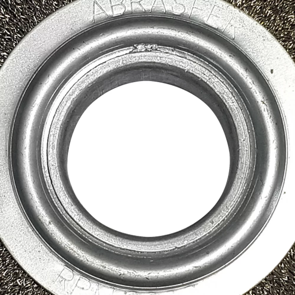 Esc. Aço Circ. 06 Pol. X 01 Pol. Furo 1/2 Pol. Carb Abrasfer